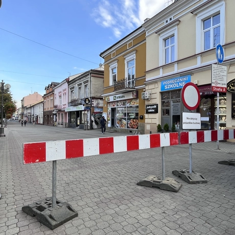 Przebudowa ul. Grunwaldzkiej [październik 2023] - fot 6
